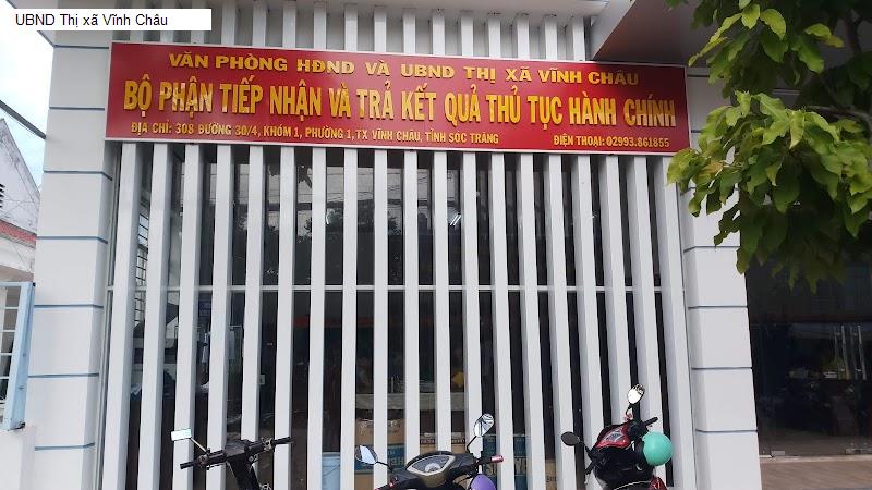 UBND Thị xã Vĩnh Châu