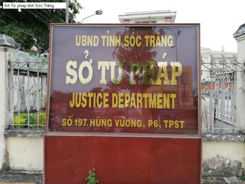 Sở Tư pháp tỉnh Sóc Trăng