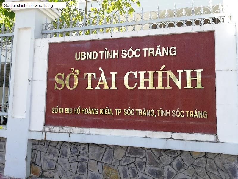 Sở Tài chính tỉnh Sóc Trăng