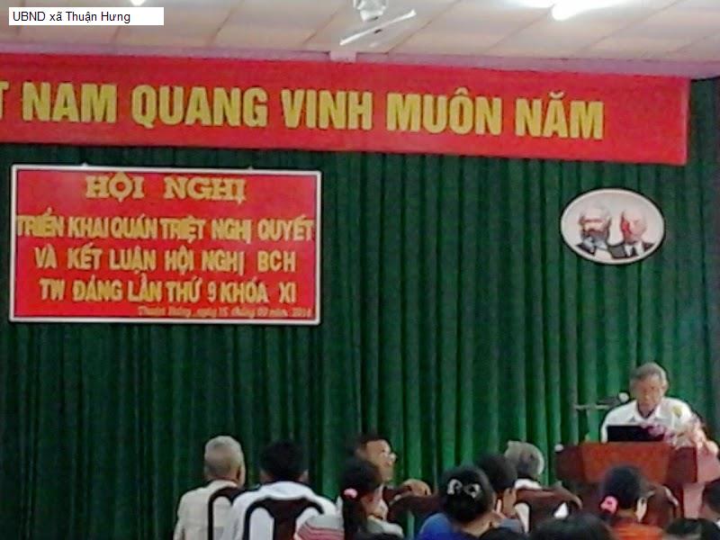 UBND xã Thuận Hưng